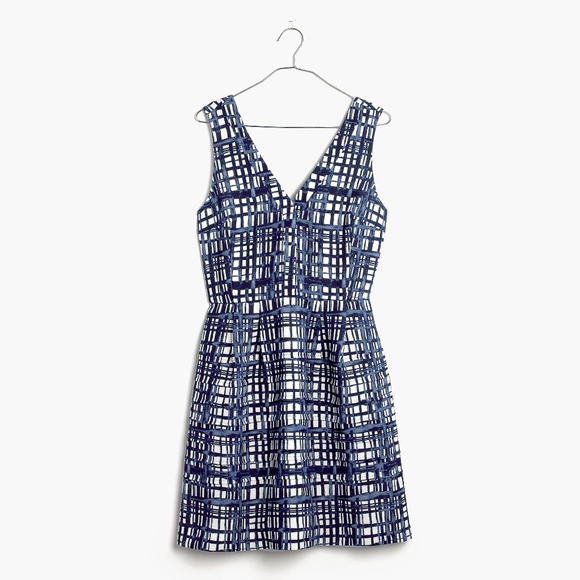 Madewell Dresses & Skirts - Madewell brushstroke sleeveless dress